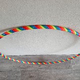 Foto 2 - Niet invouwbaar | Rainbow Glitter Blue Ultra Grip | 20mm | 65cm 